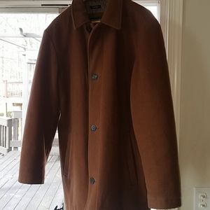 Mens Claiborne wool coat